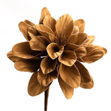 6 Fleurs Bastia Doré H86cm