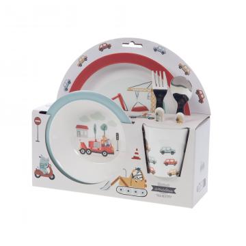 Coffret Déjeuner Voiture Arthur Enfant