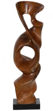 Sculpture Totem Nusa Teck H99cm