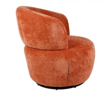 Fauteuil Pivotant Zeline Terracotta