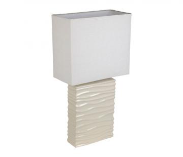 Lampe Akene Blanc Cassé Céramique
