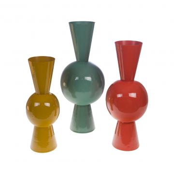 Vase Gatsby Amande H74cm