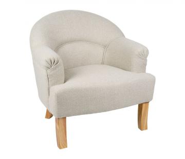 Fauteuil Crapaud Cheverny Beige Comptoir de Famille