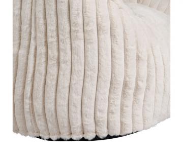 Fauteuil Club Pouf Sola Blanc -NEW-