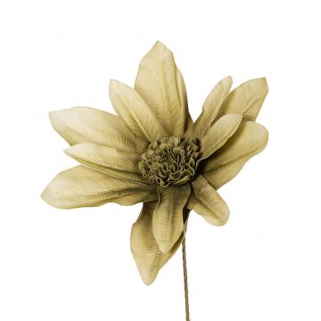 4 x Fleurs Maxi Tania Kaki H113cm