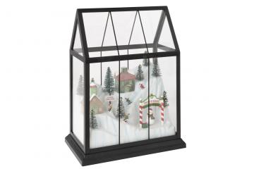 Village de Noël Verre Led MM