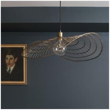 Suspension Maha Métal Finition Bronze