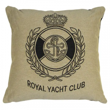 2 Coussins Gobelin Royal Yatch Club Anthracite