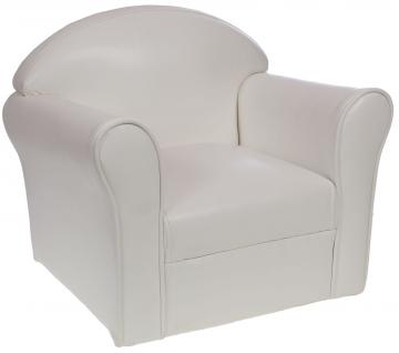 Fauteuil Club Enfant Blanc