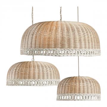 Suspension Joséphine Rotin Naturel MM