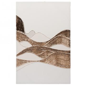 Toile Ondulée Cuivrée S/2