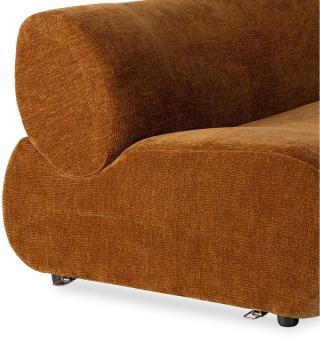 Fauteuil Hinton Velours Athezza (4 couleurs)