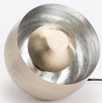 Lampe de Sol Métal Argent Samuel MM Amadeus Cades Deco