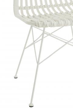 Chaise Rachel Blanc (Outdoor)
