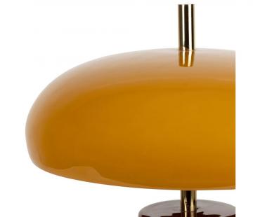 Lampe Arty Métal Brun / Moutarde