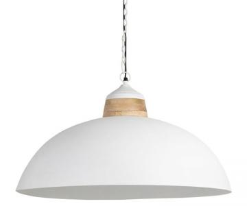 Suspension Bois Métal Indus Ferese Blanc GM