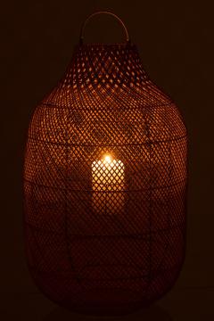 Lanterne Rotin Naturel Extra Large
