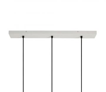 Suspension Indus Ferese Blanc 3 Feux