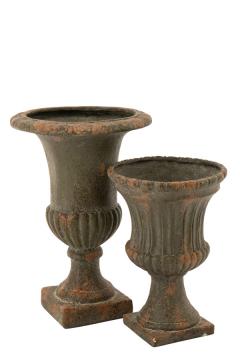 Pot Médicis Magnésium Antic Vert Foncé PM (Outdoor)