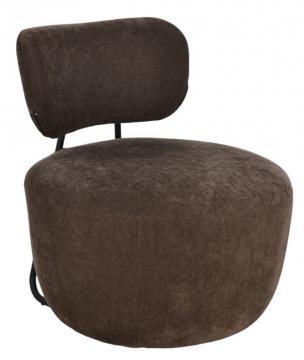 Fauteuil Carlos Marron