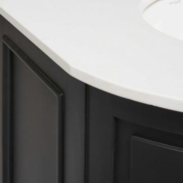 Meuble Lavabo Mini Hausmann Noir