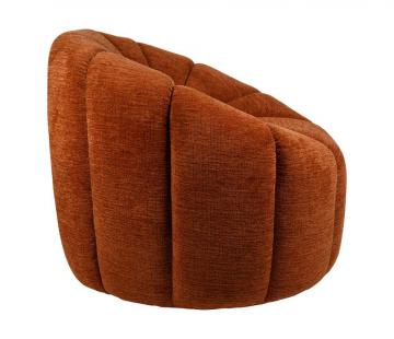 Fauteuil Pivotant Kelvin Terracotta