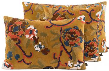2 x Coussins Kendal Cumin Brodé (3tailles) NEW