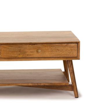 Table Basse Itarsi Manguier Naturel Athezza