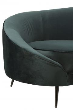 Sofa Elisabeth Velours Vert