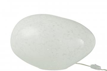 Lampe Galet Dany Blanc Tâches