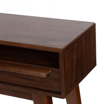 Console 2 Tiroirs Lotta Finition Noyer