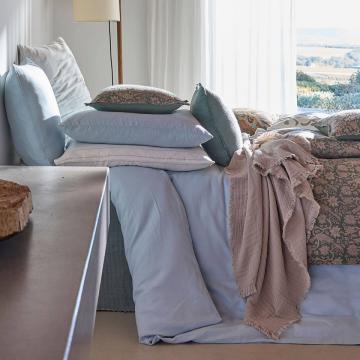 Housse d'Edredon Mykonos Ciel Double Gaz Coton 85*200