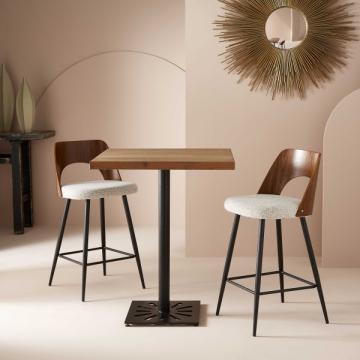 Chaise de Comptoir Austin Beige