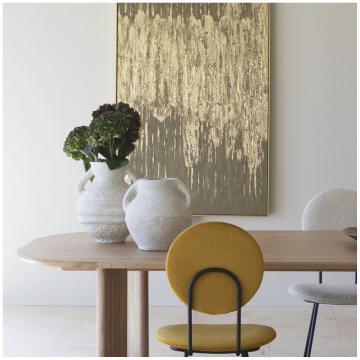 Tableau Gold 100x145 Blanc d'Ivoire