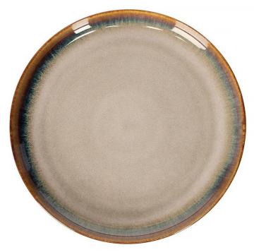 6 Assiettes Yuni Beige (3 tailles)