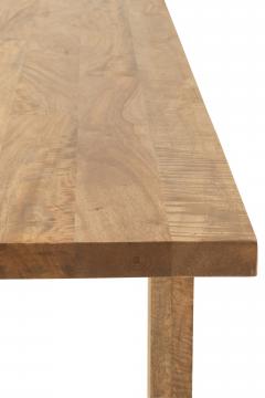 Table à Manger Rectangulaire Manguier Naturel 240cm