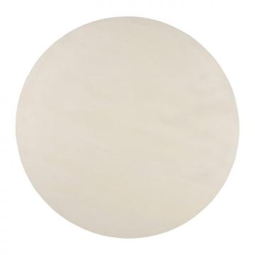 Table Basse Ronde Leros Blanc Cassé