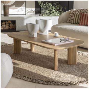 Tapis Ovale Jute Naturelle Blanc d'Ivoire 250*140