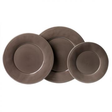 Assiette Constance Poivre (2 tailles)