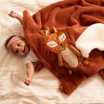 Plaid Zoé Prend le Thé Enfant