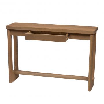 Console 1 Tiroir Bois Naturel Edwin