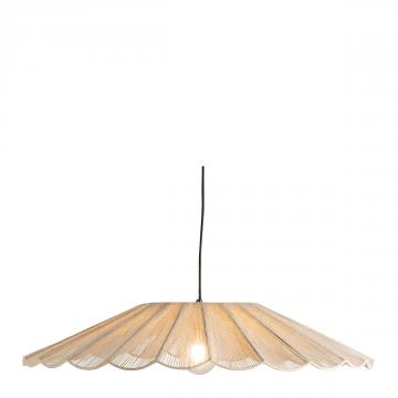 Suspension Marguerite Jute Blanche