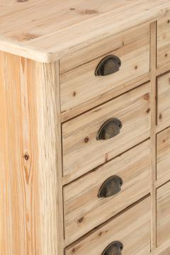 Commode 12 Tiroirs Chamonix Pin Naturel