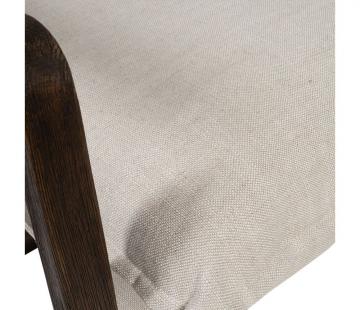 Fauteuil Chêne Lin Naturel Azenor