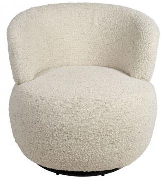 Fauteuil Pivotant Zeline Ecru
