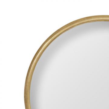 Miroir Sorcière Rond Edman Laiton Doré ø21.5cm