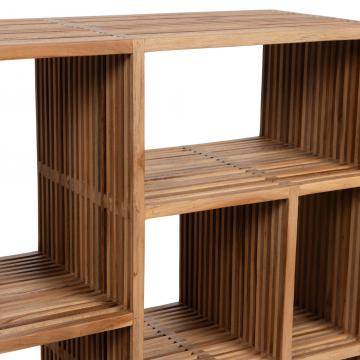 Console Bibliothèque Calopsite Vertic/Horiz