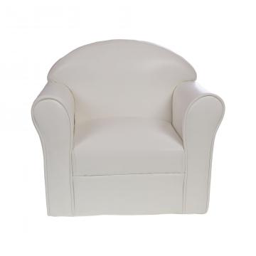 Fauteuil Club Enfant Blanc