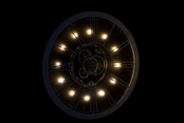 Horloge Ronde Leds + Mécanisme