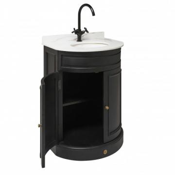 Meuble Lavabo Mini Hausmann Noir
